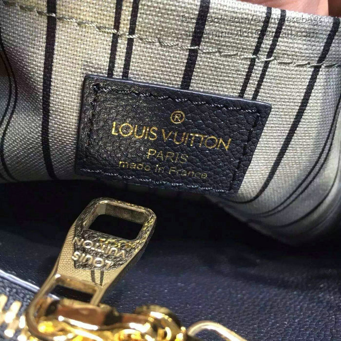 Louis Vuitton Monogram Empreinte Montaigne BB Noir M41053