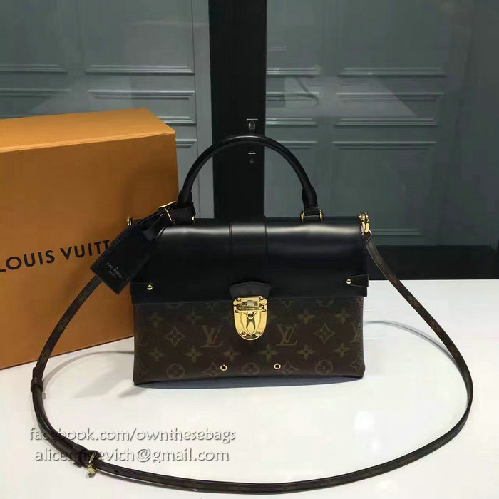 Louis Vuitton Monogram Canvas One Handle Flap Bag MM M43125