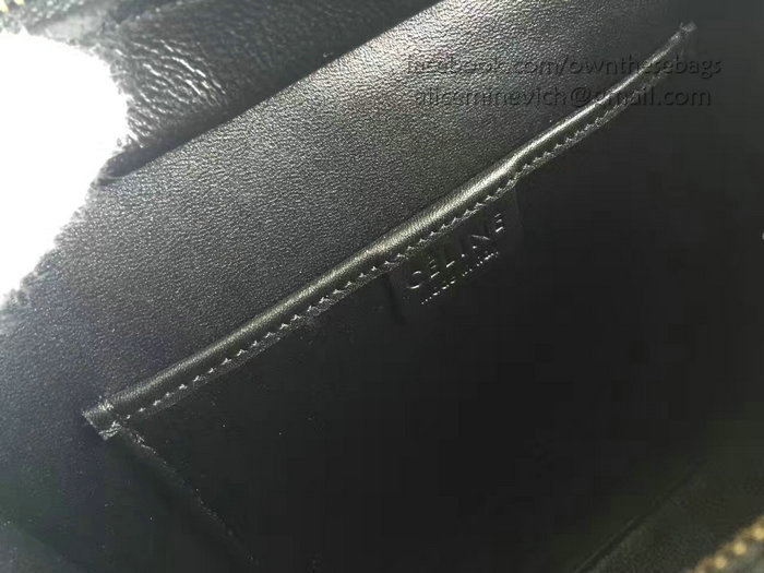 Celine Nano Luggage Pink&Off-white Original Leather CL112510