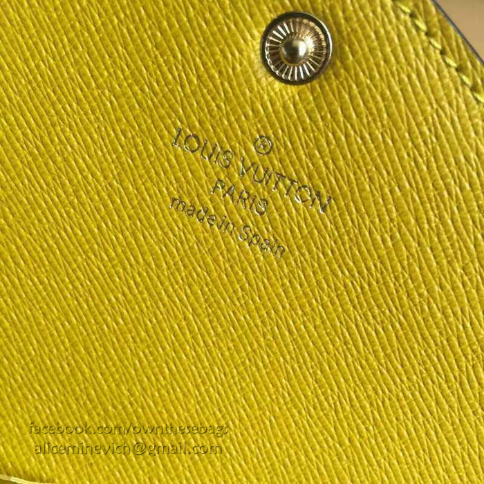 Louis Vuitton Monogram Canvas Josephine Wallet Yellow M41739