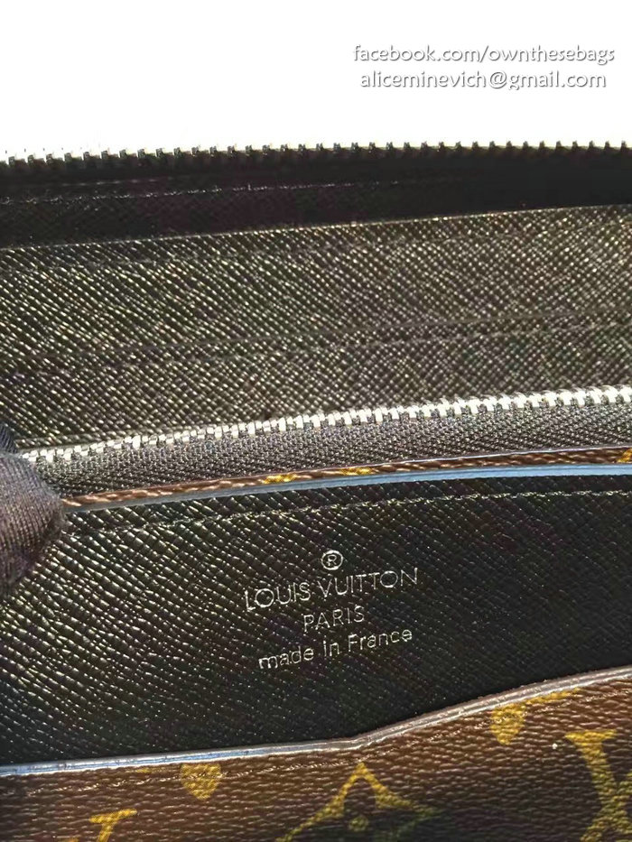 Louis Vuitton Monogram Macassar Canvas ZIPPY XL Wallet M61506