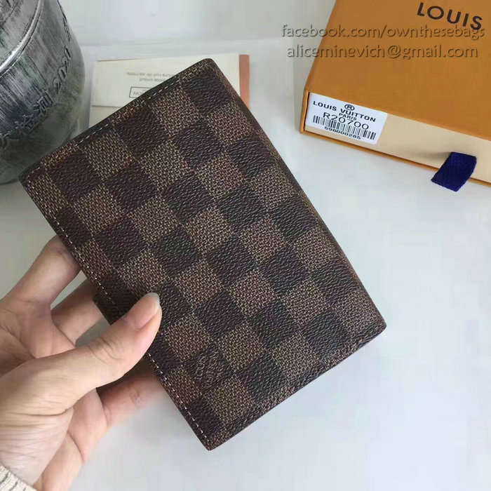 Louis Vuitton Damier Ebene Canvas Business Card Holder M61722