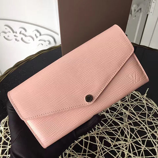 Louis Vuitton Epi Leather Sarah Wallet Pink M60760