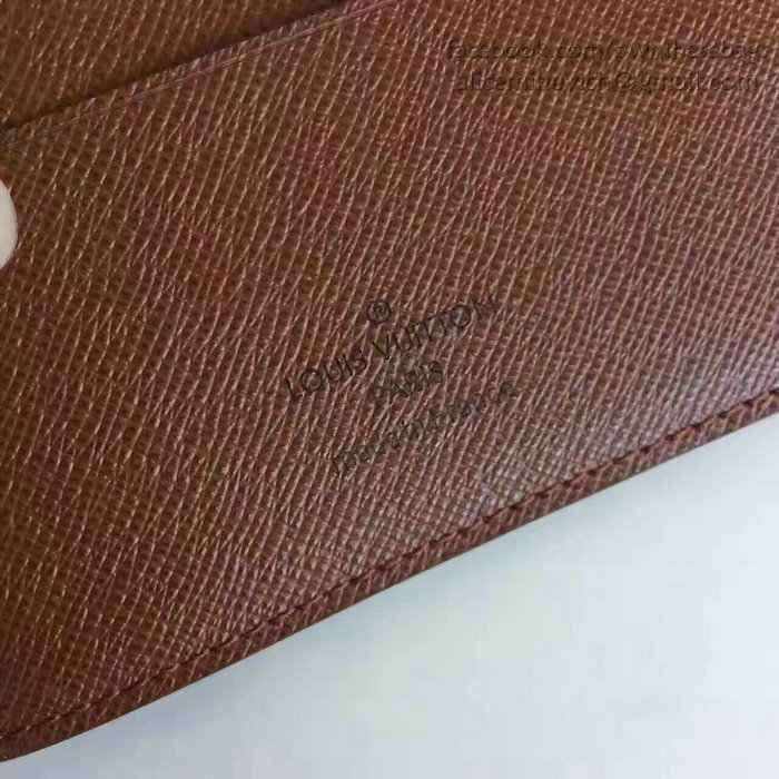 Louis Vuitton Monogram Canvas Pince Wallet M66543