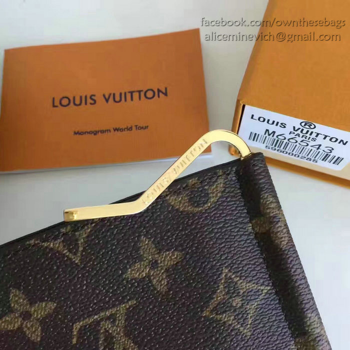 Louis Vuitton Monogram Canvas Pince Wallet M66543