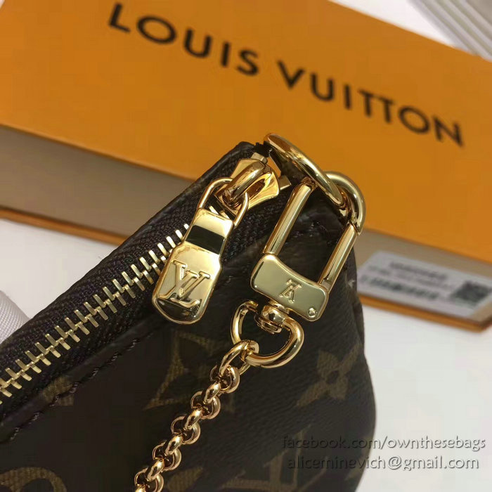 Louis Vuitton Monogram Canvas Mini Pochette Accessoires M58009