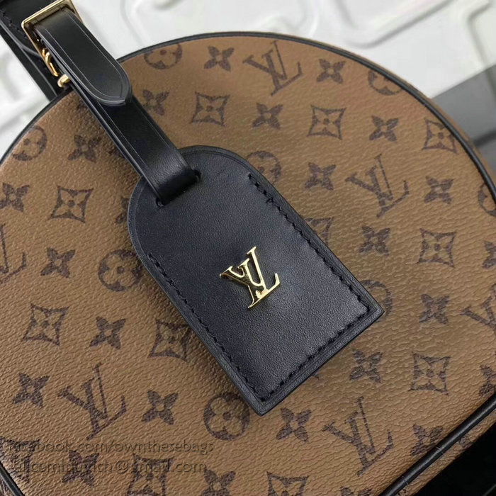 Louis Vuitton Monogram Reversed Petite Boite Chapeau M43514
