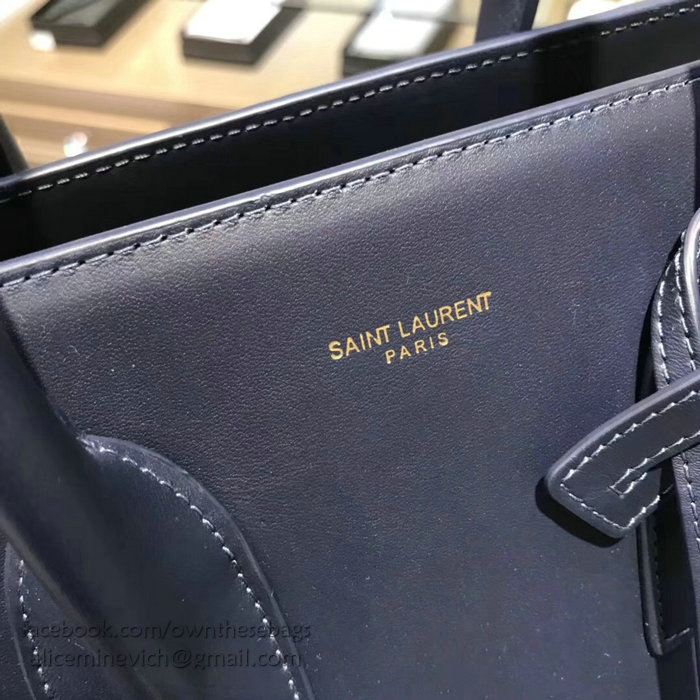 Saint Laurent Sac De Jour Souple Bag Dark Blue 324823