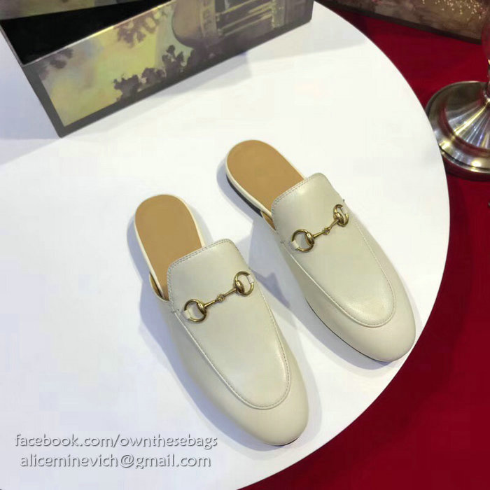Gucci Princetown Leather Slipper 401188