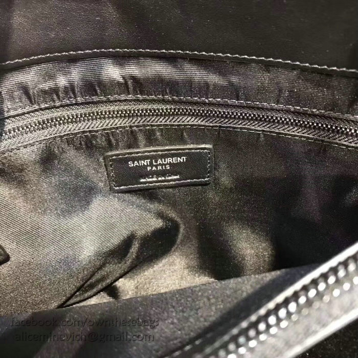Saint Laurent Medium LOULOU Chain Bag with Black Hardware 459749