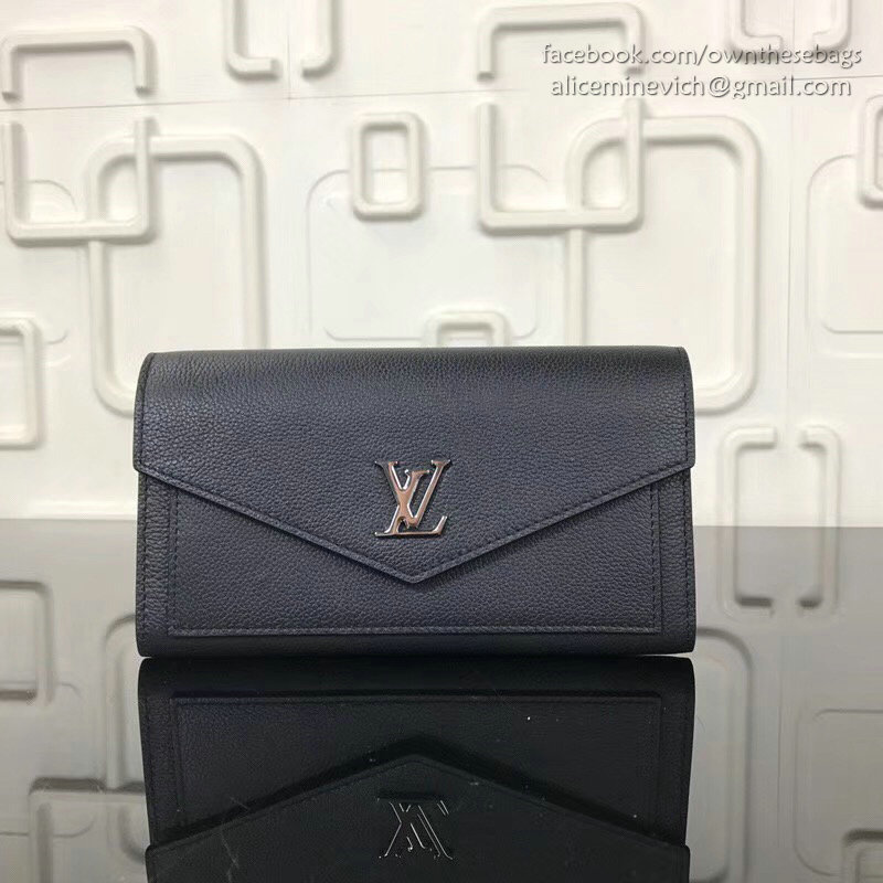 Louis Vuitton Mylockme Wallet Noir M62544