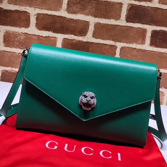 Gucci Medium Shoulder Bag Green 527857