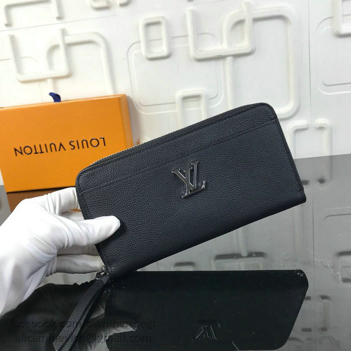Louis Vuitton Zippy Lockme Noir M63816