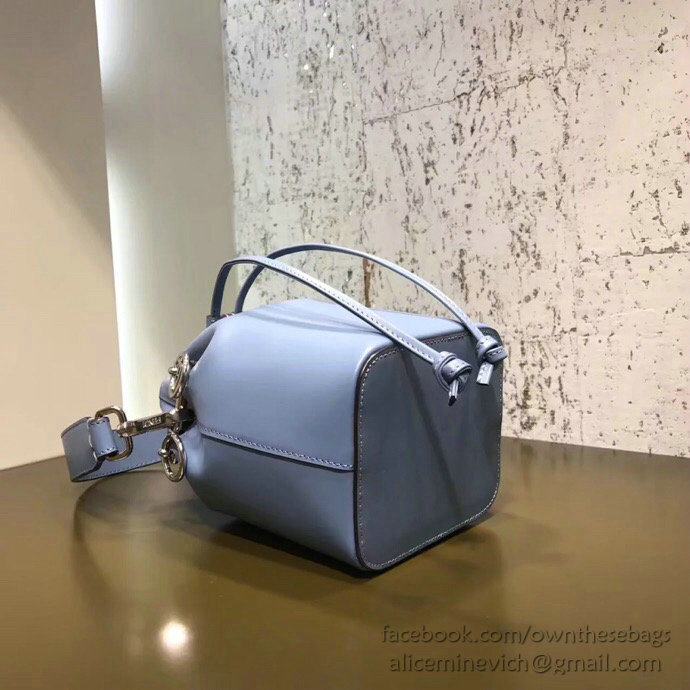 Fendi Small Mon Tresor Bucket Bag Blue F80101