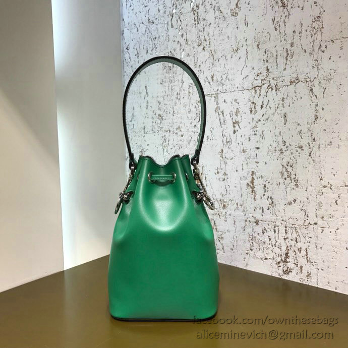 Fendi Small Mon Tresor Bucket Bag Green F80101