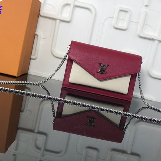 Louis Vuitton Pochette Mylockme Chain Rose M63471