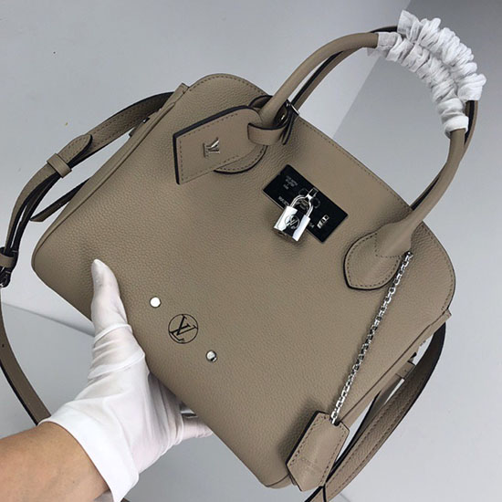 Louis Vuitton Veau Nuage Leather Milla PM Grey M54346