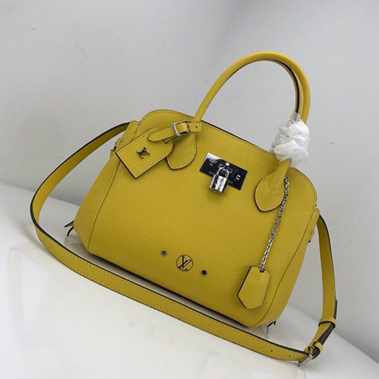 Louis Vuitton Veau Nuage Leather Milla PM Yellow M54346