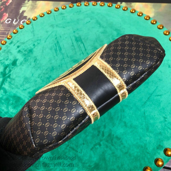 Gucci Gucci-Dapper Dan Belt Bag Black 536416