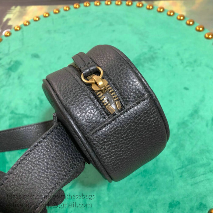 Gucci Leather Belt Bag Black 476434
