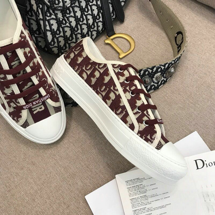 Dior Burgundy Sneaker 31802