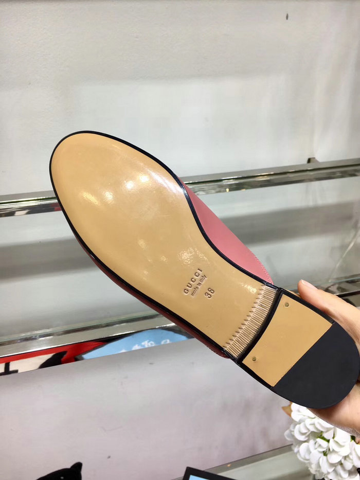 Gucci Princetown Leather Slipper Nude 401187
