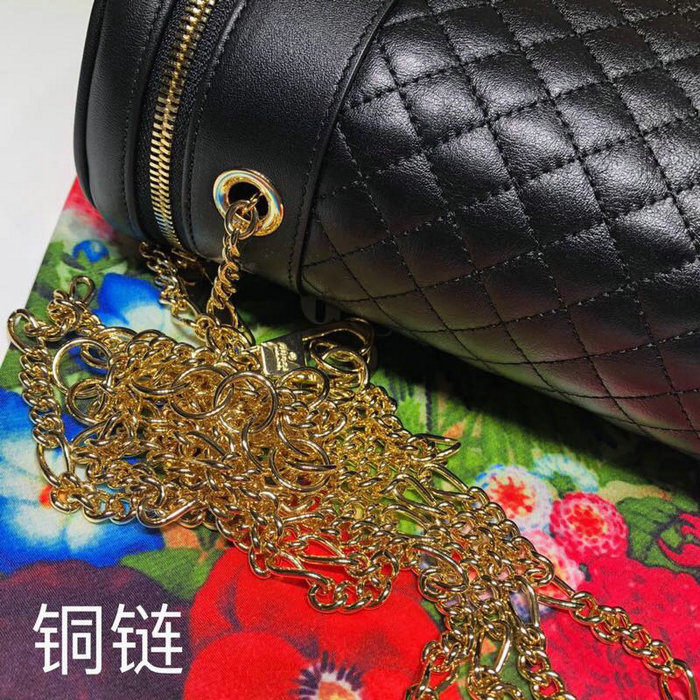 Gucci Quilted Leather Belt Bag Black 572298