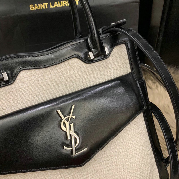 Saint Laurent Canvas Uptown Small Tote 561203