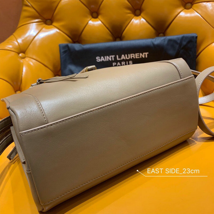 Saint Laurent East Side Small Tote Bag in Smooth Leather 554116