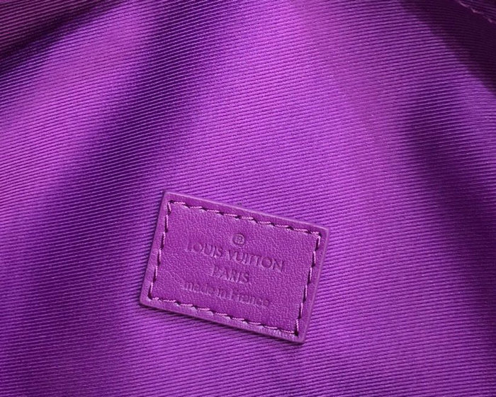 Louis Vuitton Denim Soft Trunk Purple M44723