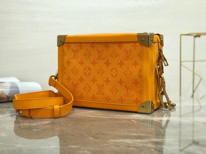 Louis Vuitton Denim Soft Trunk Yellow M44723