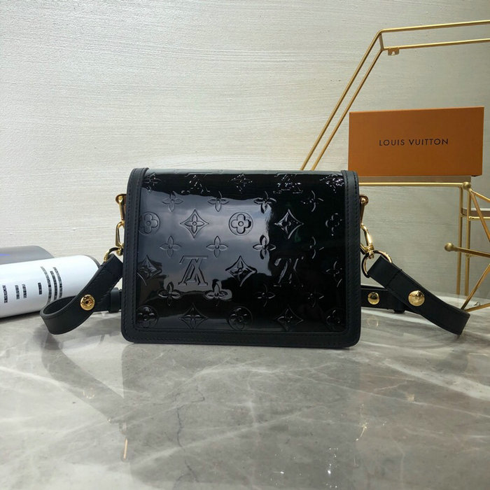 Louis Vuitton Monogram Vernis Mini Dauphine Black M44580