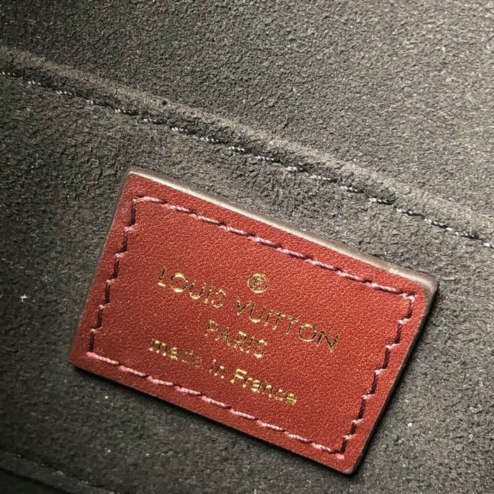 Louis Vuitton Monogram Vernis Mini Dauphine Burgundy M44580