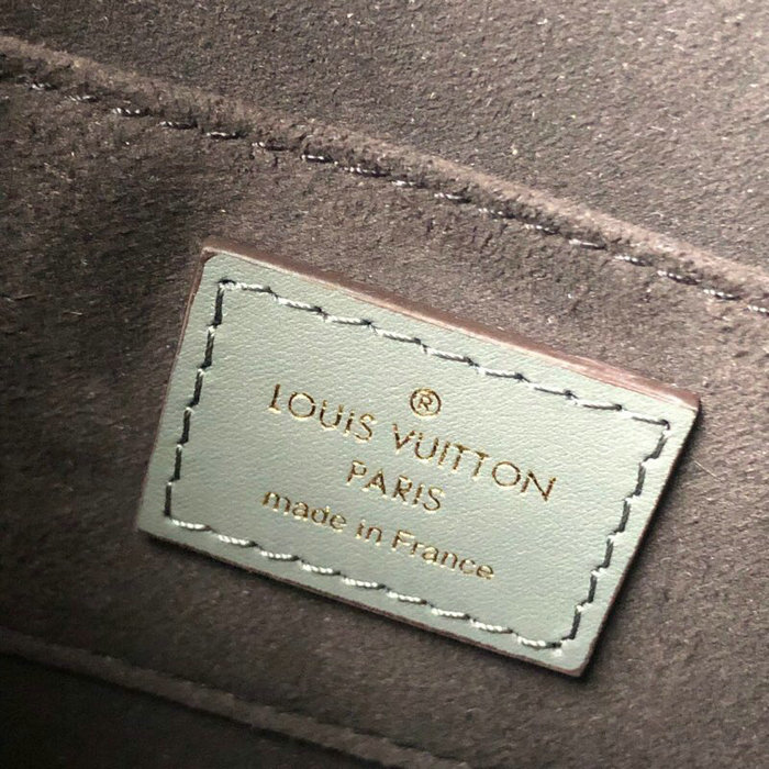 Louis Vuitton Monogram Vernis Mini Dauphine Silver M44580