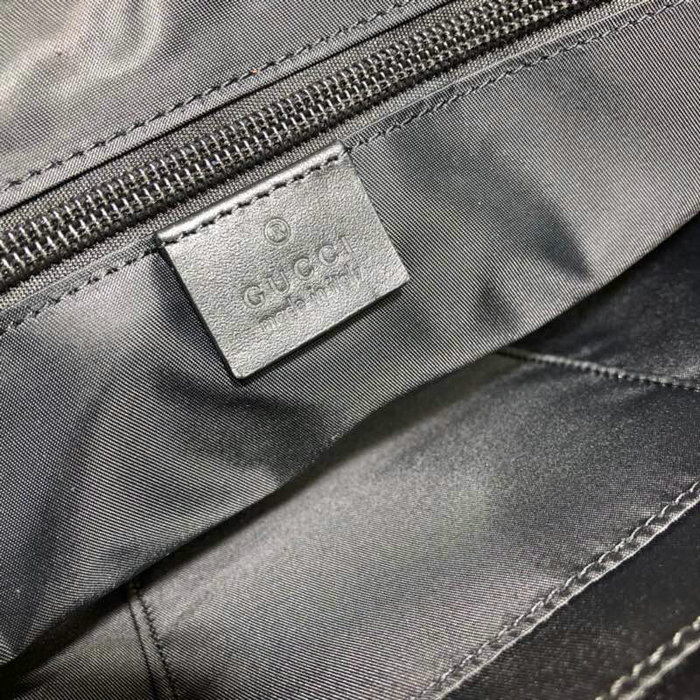Gucci Black Canvas Messenger Bag 523335