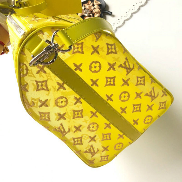 Louis Vuitton Keepall Bandouliere 50 Yellow M53971