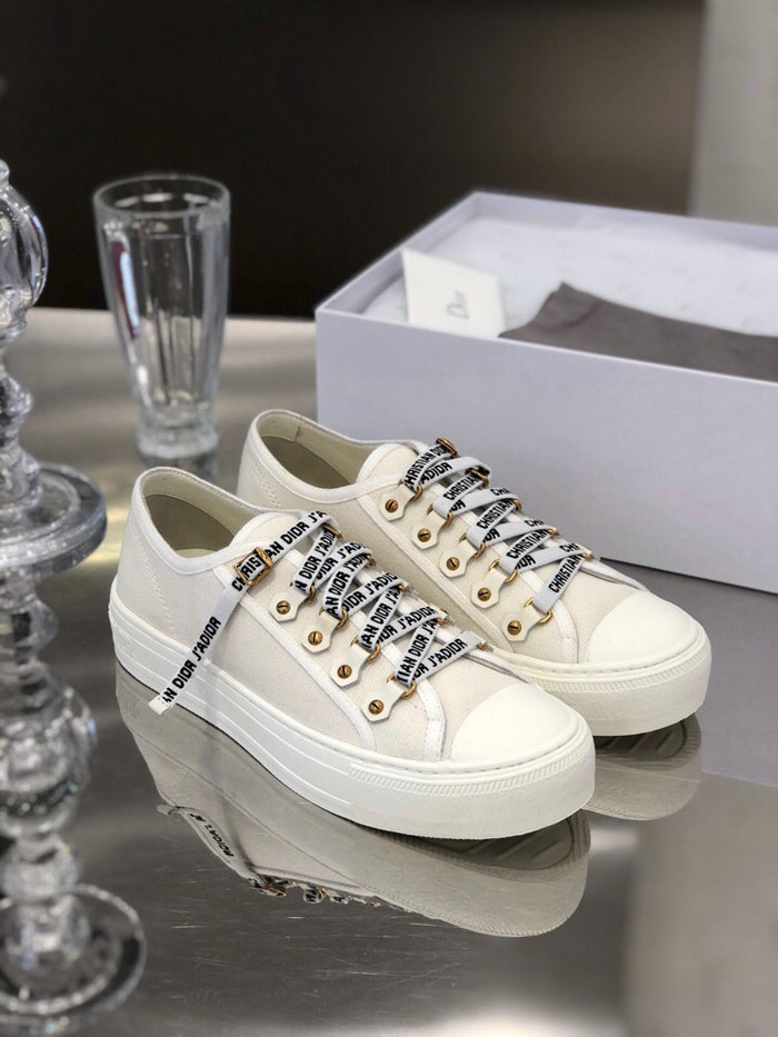 Dior Canvas Sneaker White DS09101