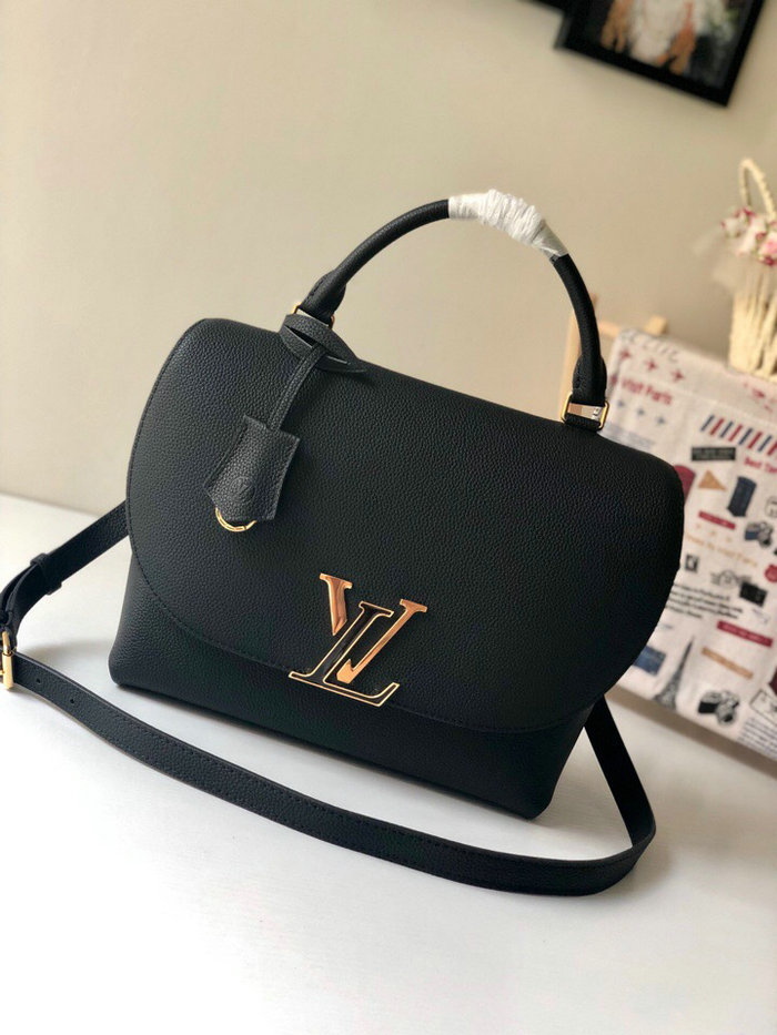Louis Vuitton Calf Leather Volta Black M55222