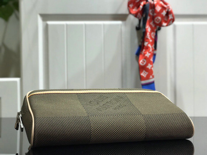Louis Vuitton Canvas Belt Bag Green M93619