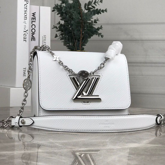 Louis Vuitton Epi Leather Twist PM White M55531