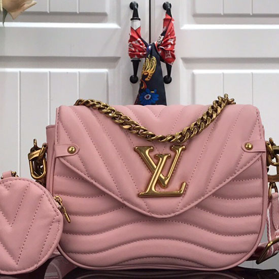 Louis Vuitton New Wave Multi Pochette Pink M56468