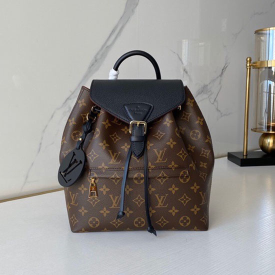 Louis Vuitton Montsouris Backpack Black M45501