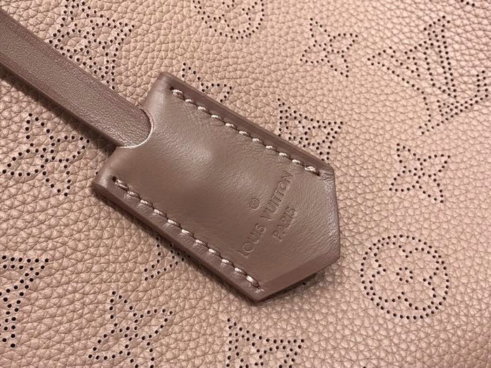 Louis Vuitton Mahina Leather Hina PM Nude M54353