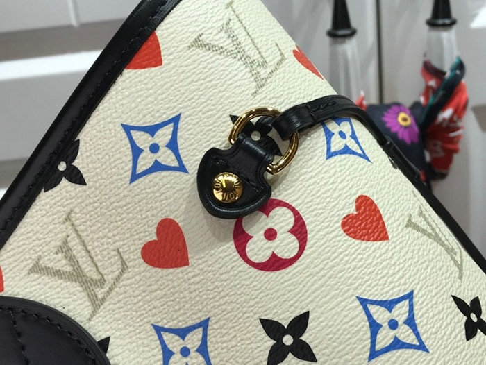 Louis Vuitton Game On Neverfull MM Tote Bag M57462