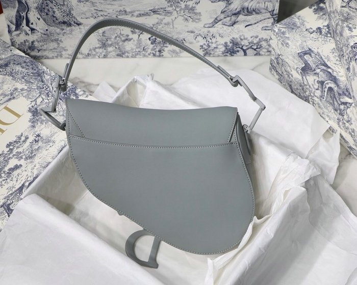 Dior Smooth Calfskin Saddle Bag Blue M9001