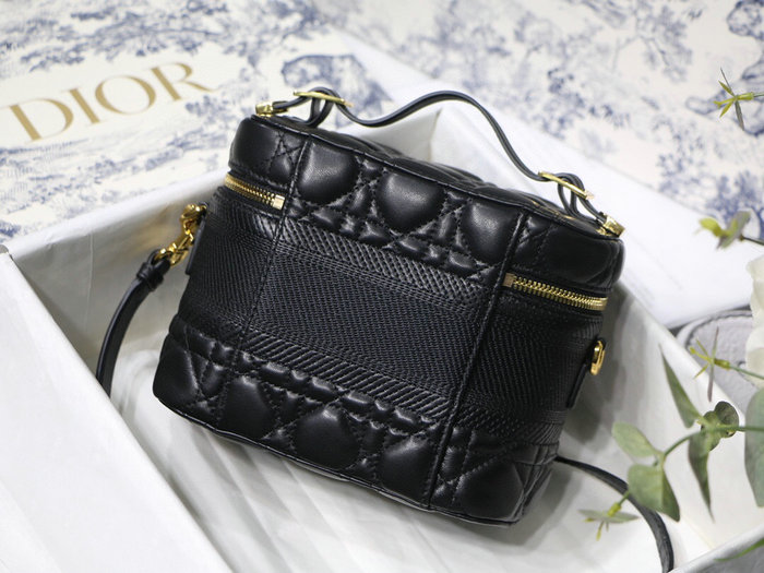 Dior Small Diortravel Vanity Case Black S5488