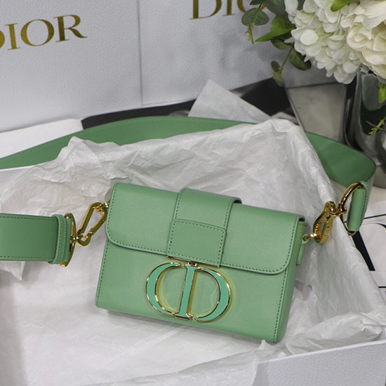 Dior Smooth Calfskin 30 Montaigne Box Bag Green M9032