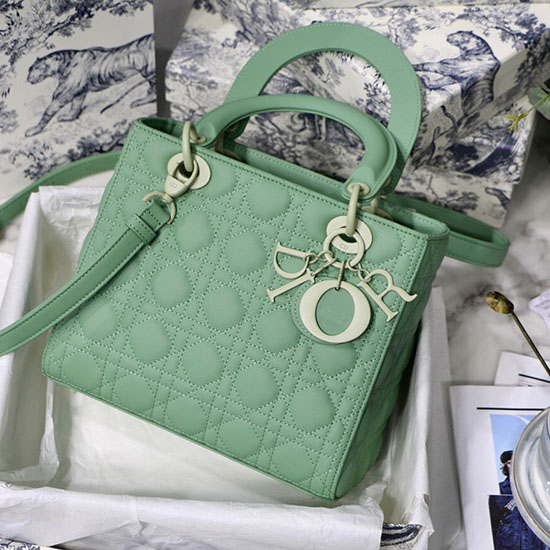 Lady Dior Ultra-Matte Bag Green D92401