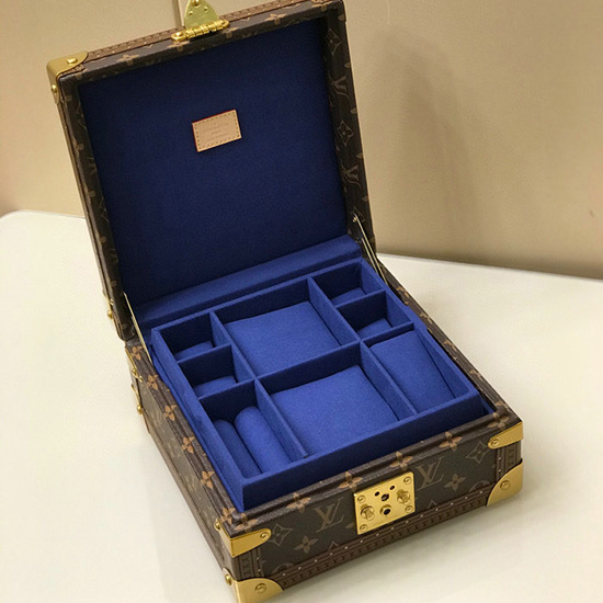 Louis Vuitton Jewelry Box Blue M20040