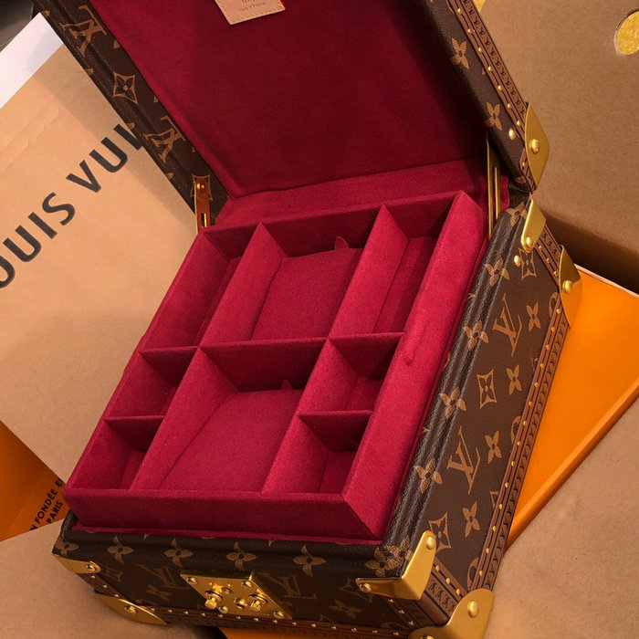 Louis Vuitton Jewelry Box Burgundy M20040